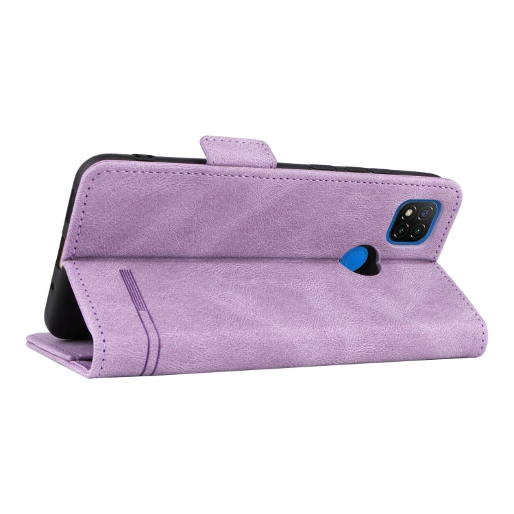 For Xiaomi Redmi 9C Magnetic Clasp Flip Leather Phone Case