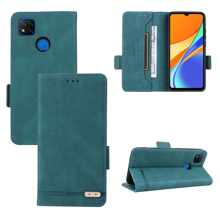For Xiaomi Redmi 9C Magnetic Clasp Flip Leather Phone Case