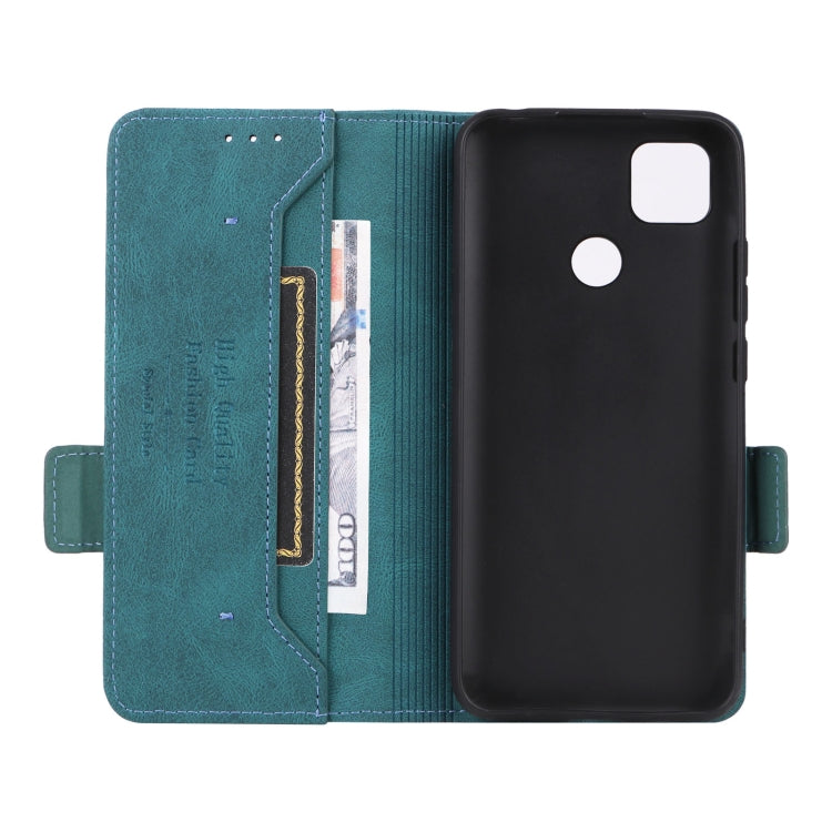 For Xiaomi Redmi 9C Magnetic Clasp Flip Leather Phone Case