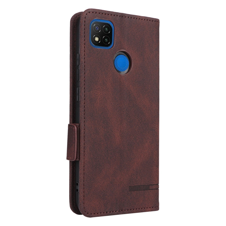 For Xiaomi Redmi 9C Magnetic Clasp Flip Leather Phone Case