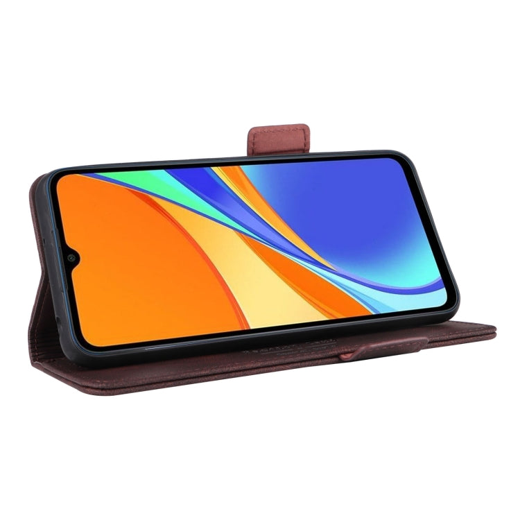 For Xiaomi Redmi 9C Magnetic Clasp Flip Leather Phone Case
