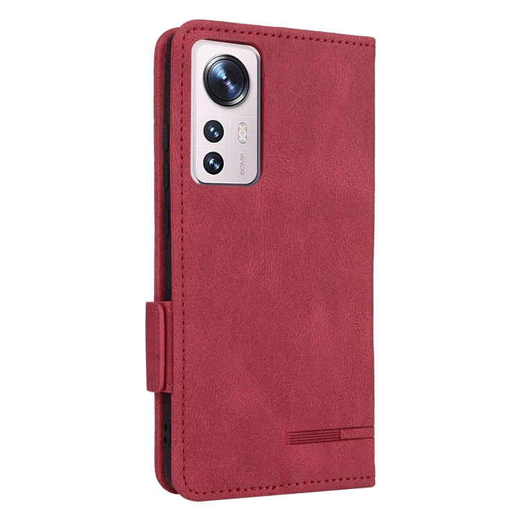 For Xiaomi 12 5G Magnetic Clasp Flip Leather Phone Case