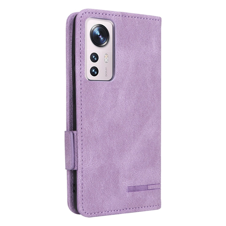 For Xiaomi 12 5G Magnetic Clasp Flip Leather Phone Case