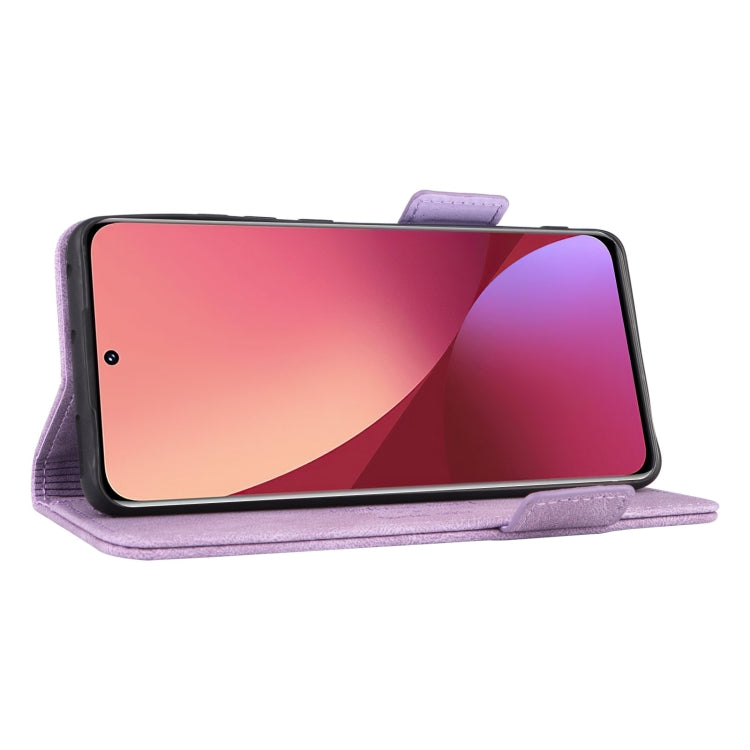 For Xiaomi 12 5G Magnetic Clasp Flip Leather Phone Case