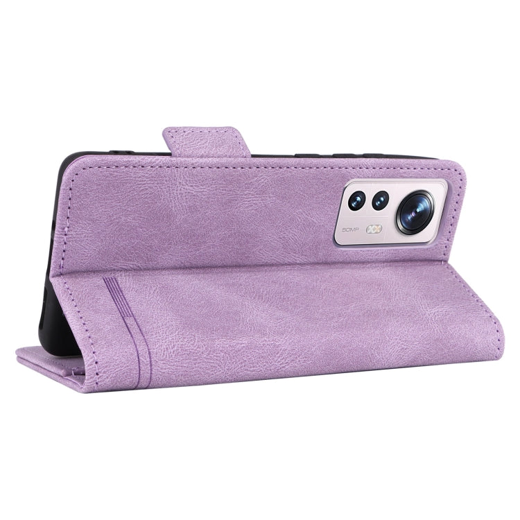 For Xiaomi 12 5G Magnetic Clasp Flip Leather Phone Case