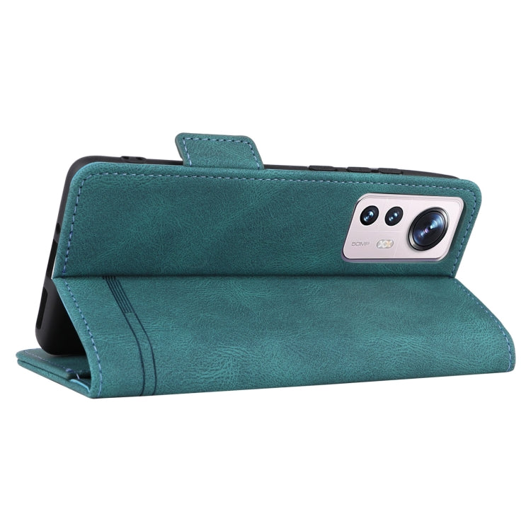 For Xiaomi 12 5G Magnetic Clasp Flip Leather Phone Case