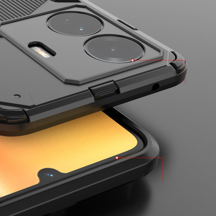 For vivo S15e Punk Armor PC + TPU Phone Case with Holder