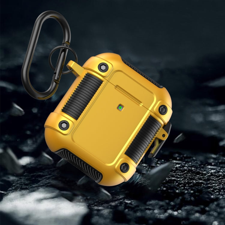 Tank TPU+PC Wireless Earphone Protective Case For AirPods 2