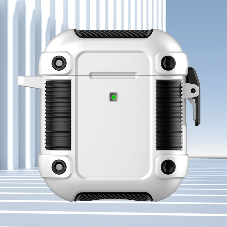 Tank TPU+PC Wireless Earphone Protective Case For AirPods 2