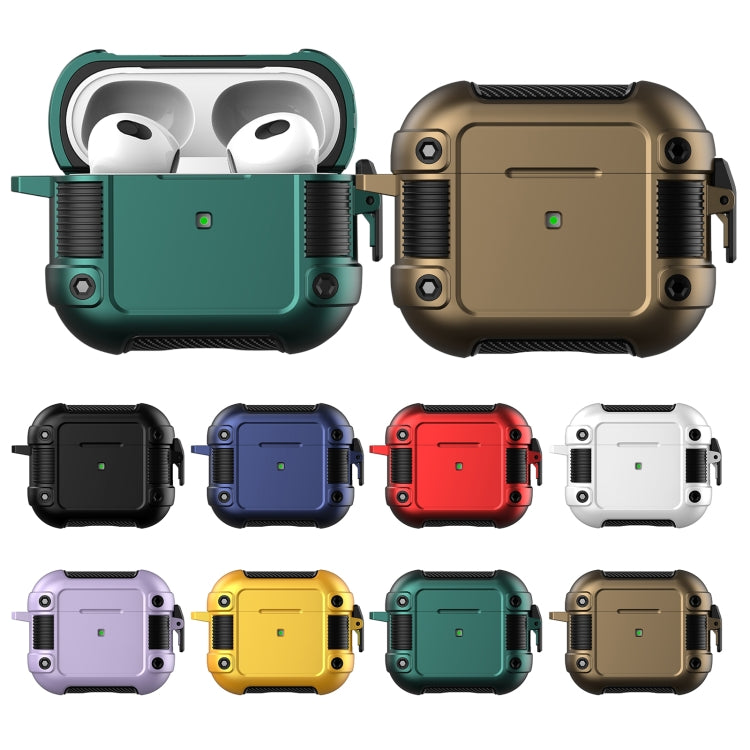 Tank TPU+PC Wireless Earphone Protective Case For AirPods 3