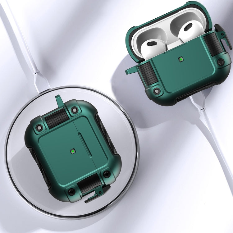 Tank TPU+PC Wireless Earphone Protective Case For AirPods 3