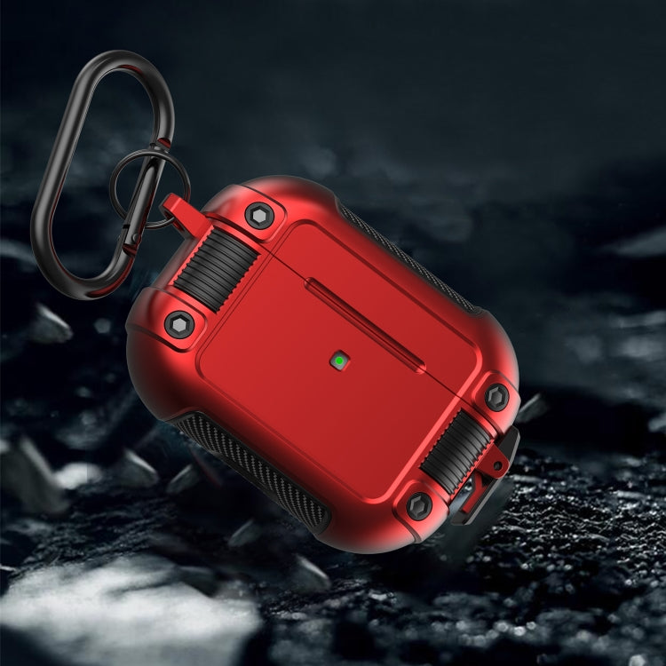 Tank TPU+PC Wireless Earphone Protective Case For AirPods Pro