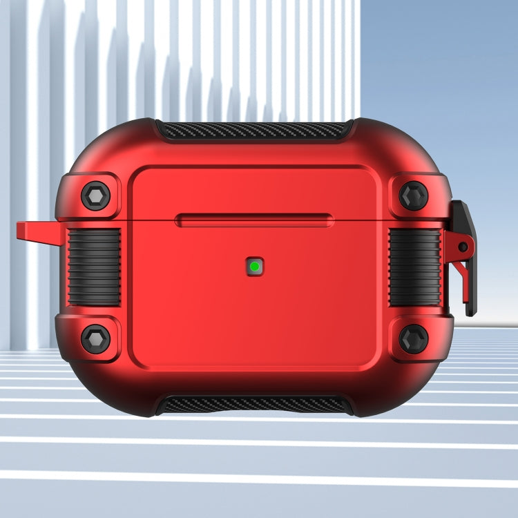 Tank TPU+PC Wireless Earphone Protective Case For AirPods Pro