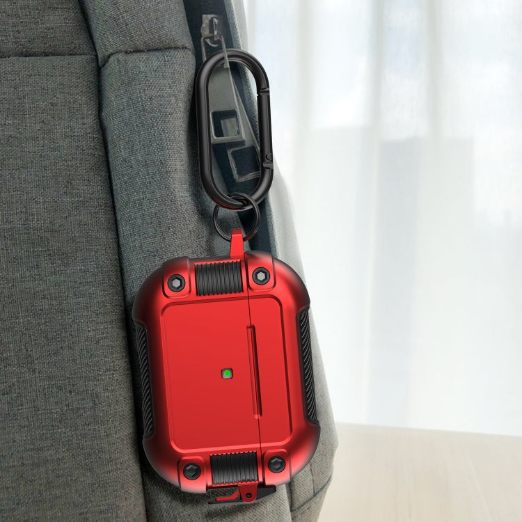 Tank TPU+PC Wireless Earphone Protective Case For AirPods Pro