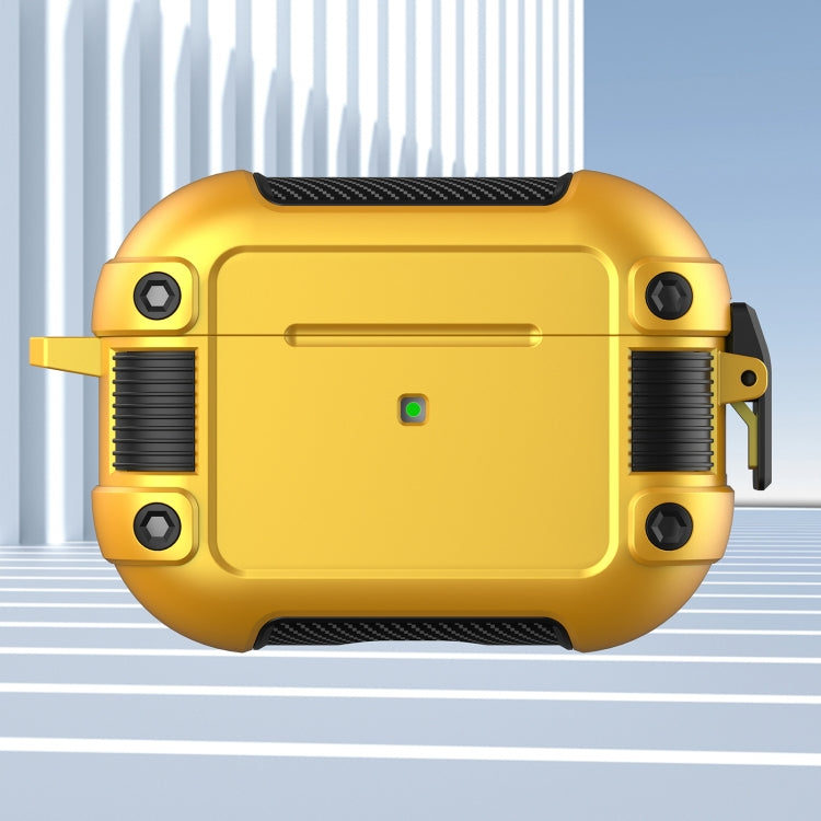 Tank TPU+PC Wireless Earphone Protective Case For AirPods Pro