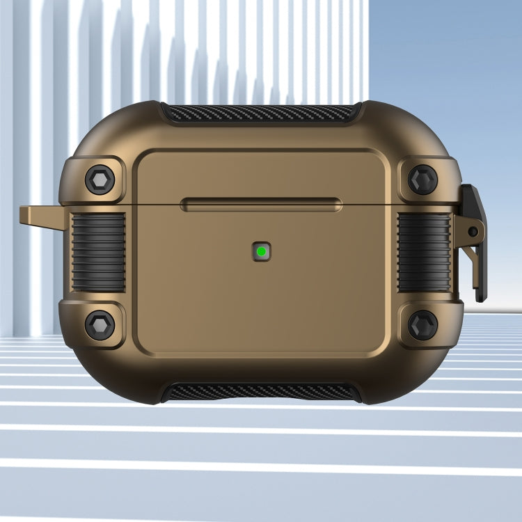 Tank TPU+PC Wireless Earphone Protective Case For AirPods Pro