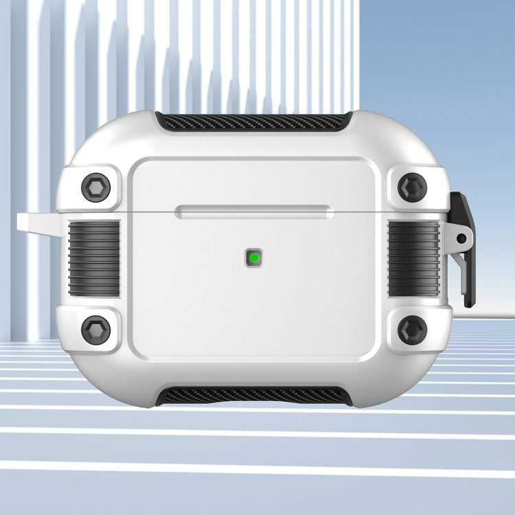 Tank TPU+PC Wireless Earphone Protective Case For AirPods Pro