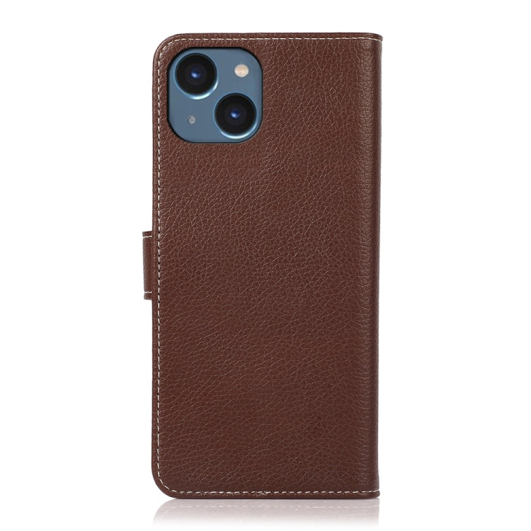 For iPhone 14 Litchi Texture Horizontal Flip Leather Phone Case