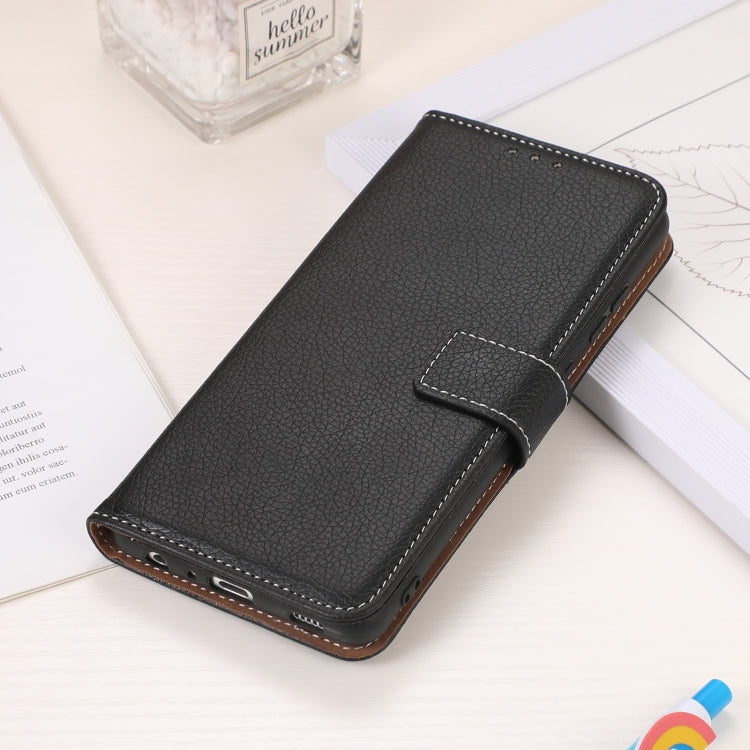 For iPhone 14 Pro Max Litchi Texture Horizontal Flip Leather Phone Case