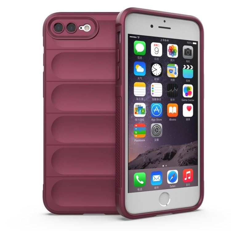 Magic Shield TPU + Flannel Phone Case For iPhone 8 Plus / 7 Plus