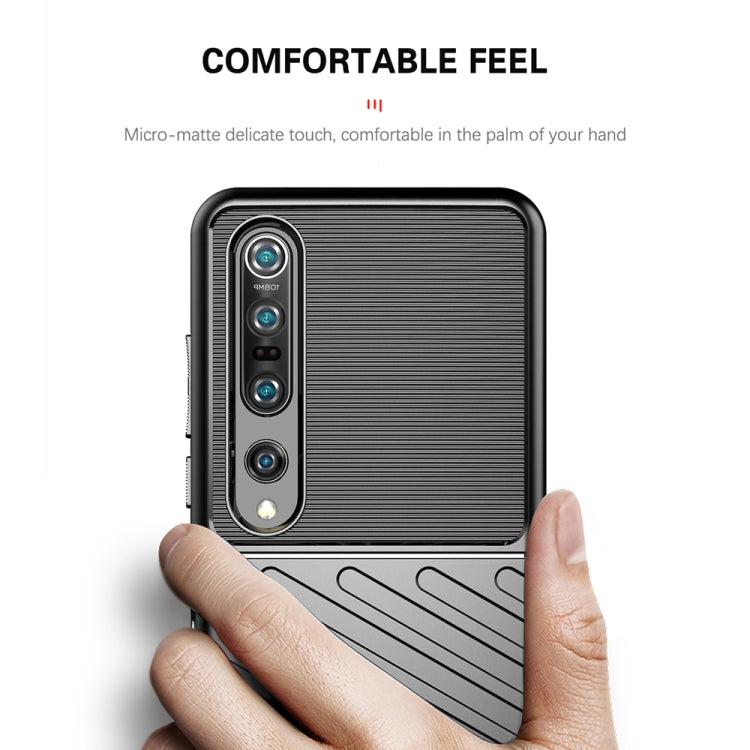 For Xiaomi Mi 10 Pro Thunderbolt Shockproof TPU Soft Case(Navy Blue)