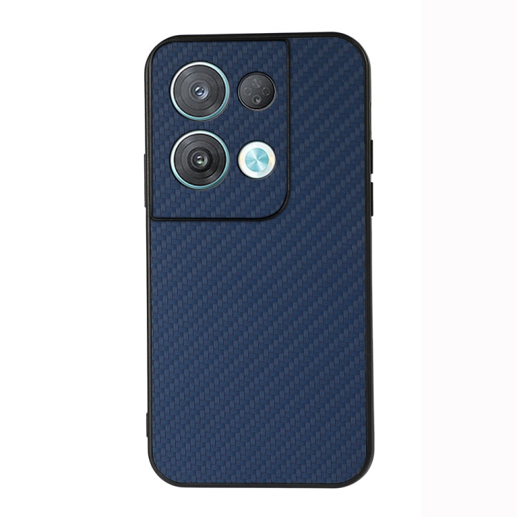 For OPPO Reno8 Pro+ Carbon Fiber Texture Shockproof Protective Phone Case