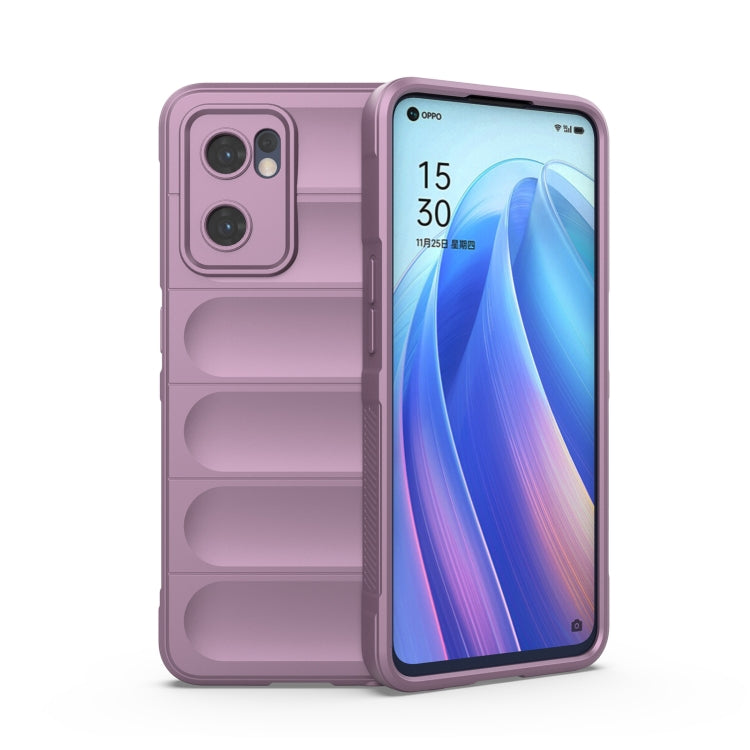 For OPPO Reno7 5G Global / Find X5 Lite Magic Shield TPU + Flannel Phone Case