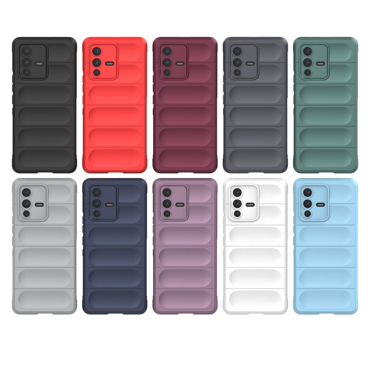 For vivo S12 Pro Magic Shield TPU + Flannel Phone Case