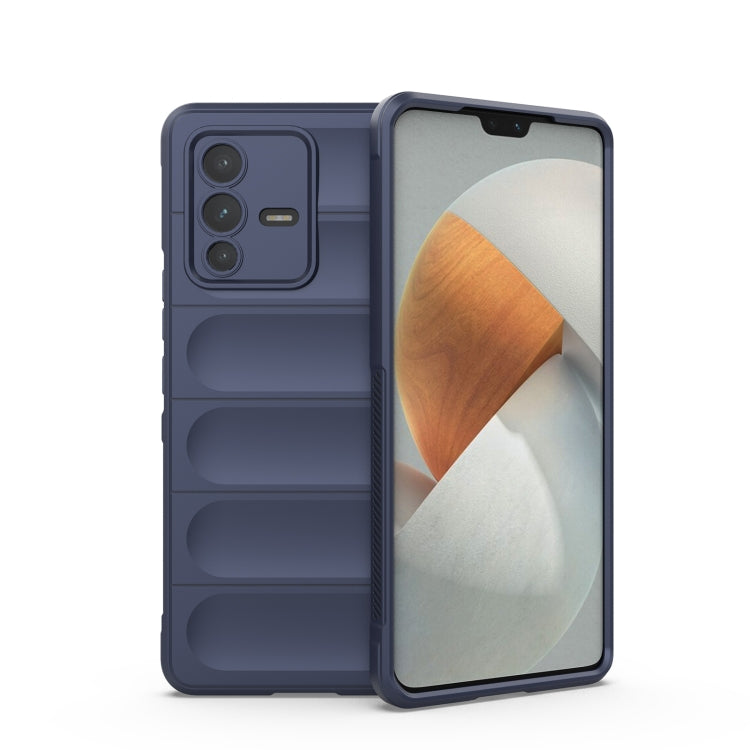 For vivo S12 Pro Magic Shield TPU + Flannel Phone Case