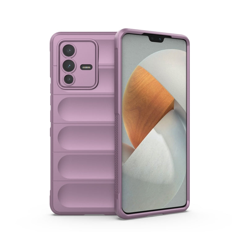 For vivo S12 Pro Magic Shield TPU + Flannel Phone Case