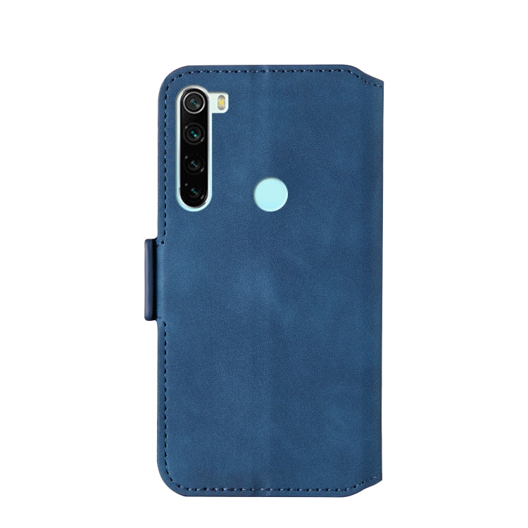 For Xiaomi Redmi Note 8T Retro Frosted Oil Side Horizontal Flip Case with Holder & Card Slots