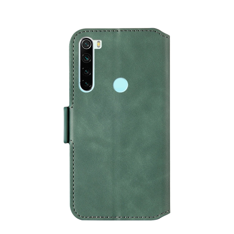 For Xiaomi Redmi Note 8T Retro Frosted Oil Side Horizontal Flip Case with Holder & Card Slots