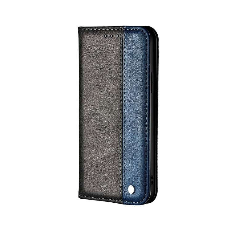 For Xiaomi Redmi Note 8 Business Solid Color Stitching Horizontal Flip PU Leather Case with Holder & Card Slot