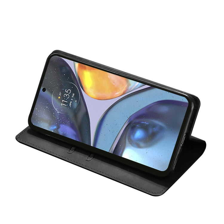 For OPPO A57 5G 2022/Realme Q5i Skin Feel Magnetic Horizontal Flip Leather Phone Case