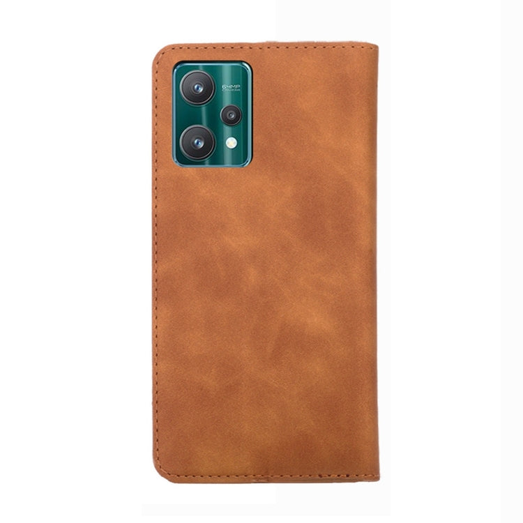 For OPPO Realme 9 Pro Skin Feel Magnetic Horizontal Flip Leather Phone Case