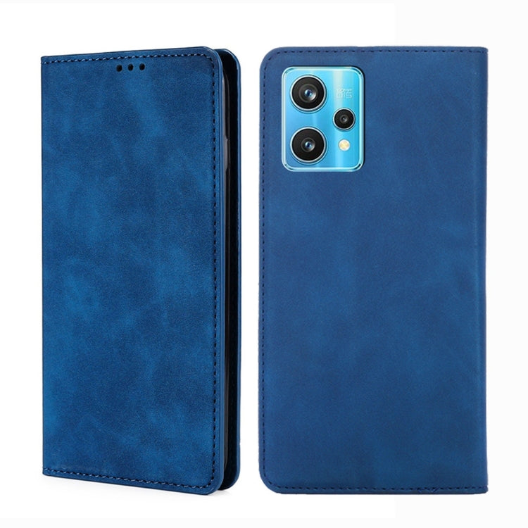 For OPPO Realme 9 Pro+ Skin Feel Magnetic Horizontal Flip Leather Phone Case