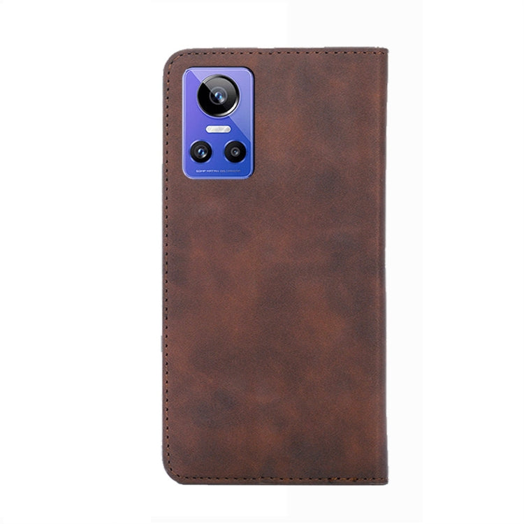 For OPPO Realme GT Neo3 Skin Feel Magnetic Horizontal Flip Leather Phone Case