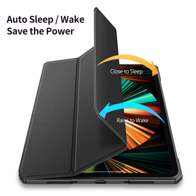 For iPad Pro 12.9 2022/2021/2020/2018 DUX DUCIS Copa Series Smart Leather Tablet Case