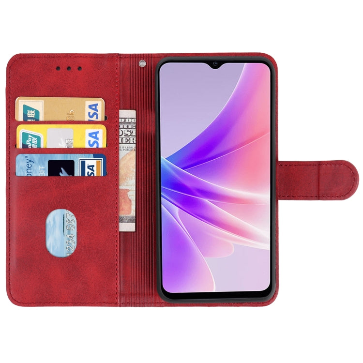 For OPPO A77 5G Leather Phone Case