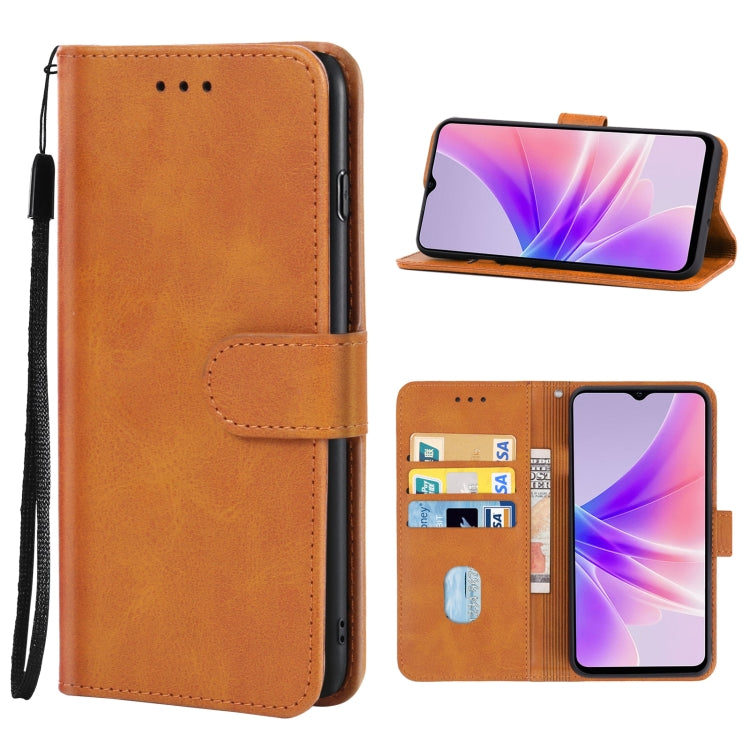 For OPPO A77 5G Leather Phone Case