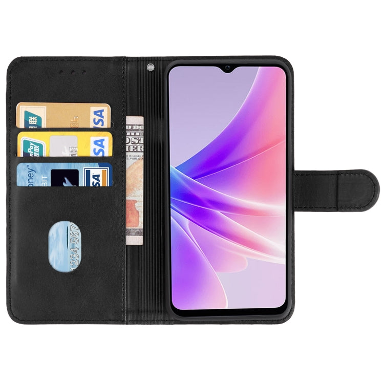 For OPPO A77 5G Leather Phone Case