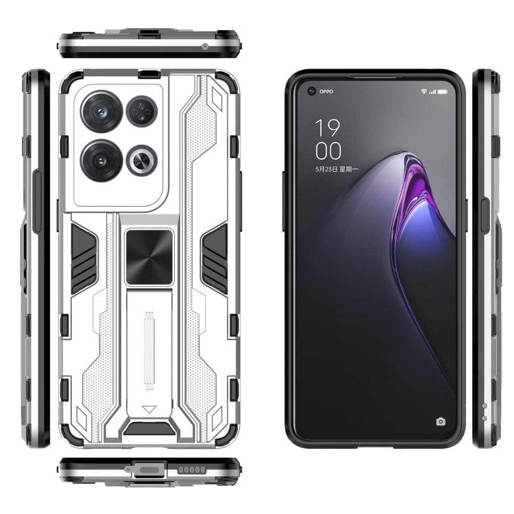 For OPPO Reno8 Pro 5G Supersonic PC + TPU Shock-proof Phone Case