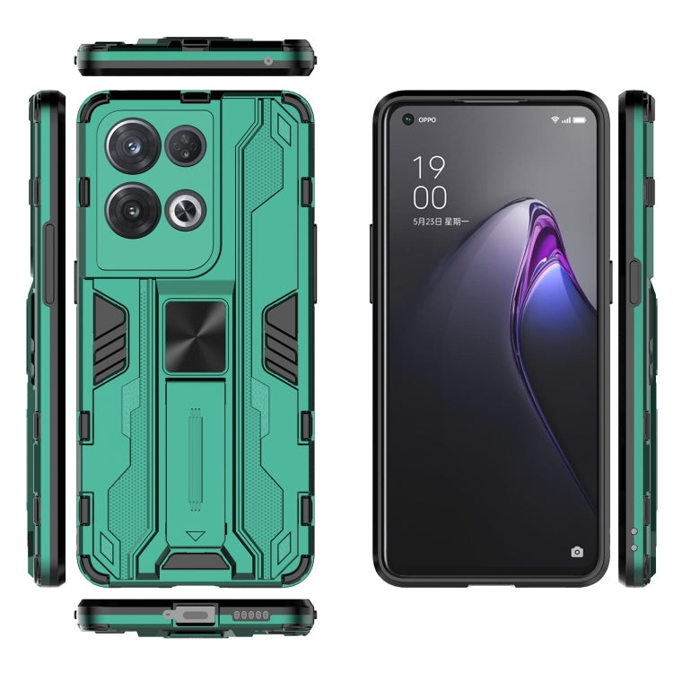 For OPPO Reno8 Pro 5G Supersonic PC + TPU Shock-proof Phone Case