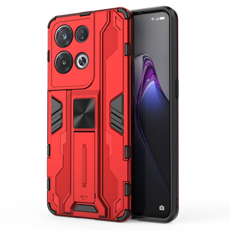 For OPPO Reno8 Pro 5G Supersonic PC + TPU Shock-proof Phone Case