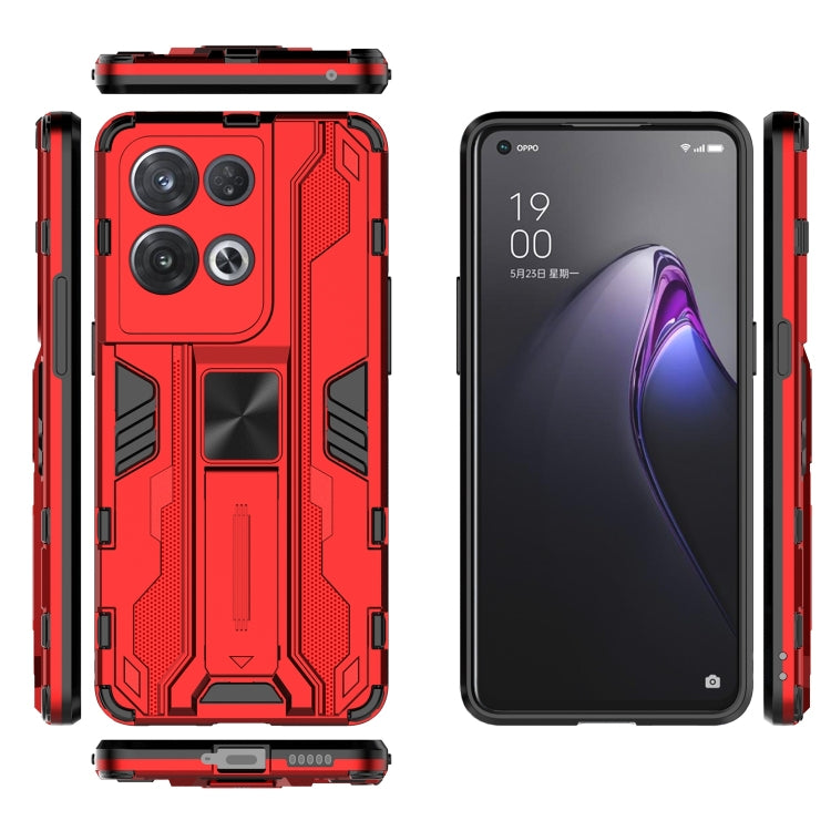 For OPPO Reno8 Pro 5G Supersonic PC + TPU Shock-proof Phone Case