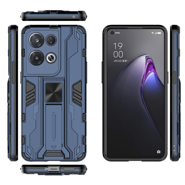 For OPPO Reno8 Pro 5G Supersonic PC + TPU Shock-proof Phone Case