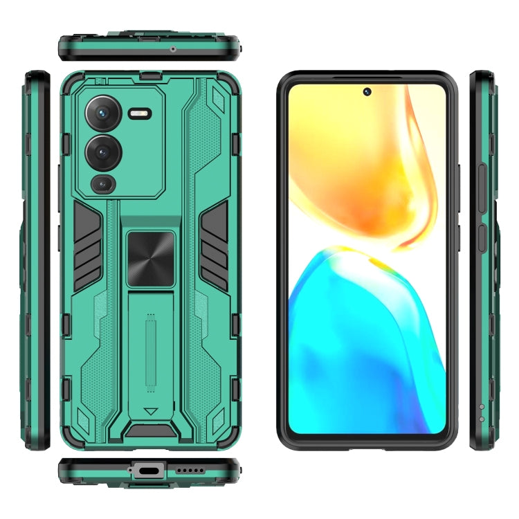 For vivo S15 Supersonic PC + TPU Shock-proof Phone Case