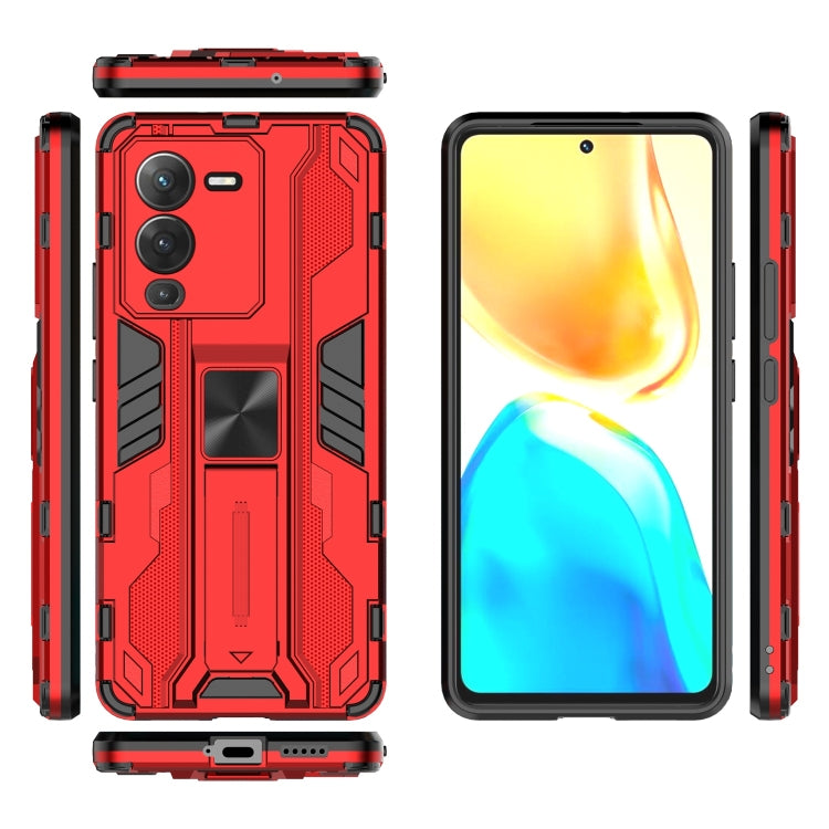 For vivo S15 Supersonic PC + TPU Shock-proof Phone Case