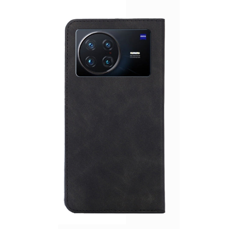 For vivo X Note 5G Skin Feel Magnetic Horizontal Flip Leather Phone Case