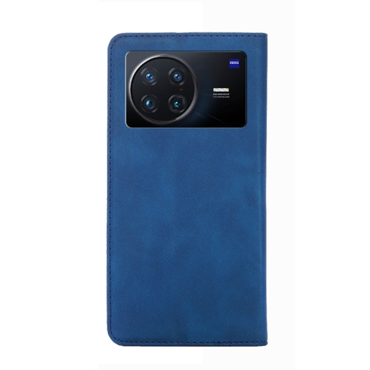 For vivo X Note 5G Skin Feel Magnetic Horizontal Flip Leather Phone Case